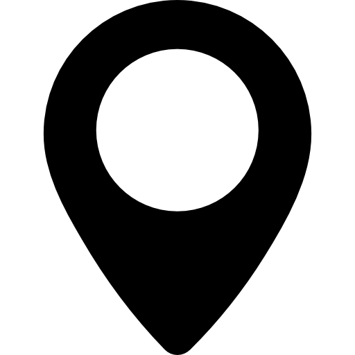 forma de herramienta rellena de marcador de posición para mapas icono gratis