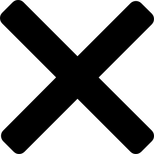 Cross sign free icon