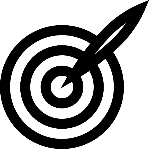 Ecommerce target icon