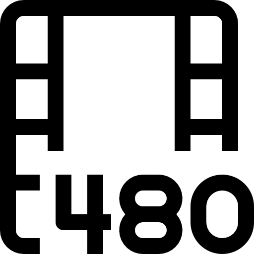 película icono gratis