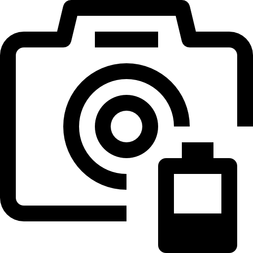 cámara fotográfica icono gratis