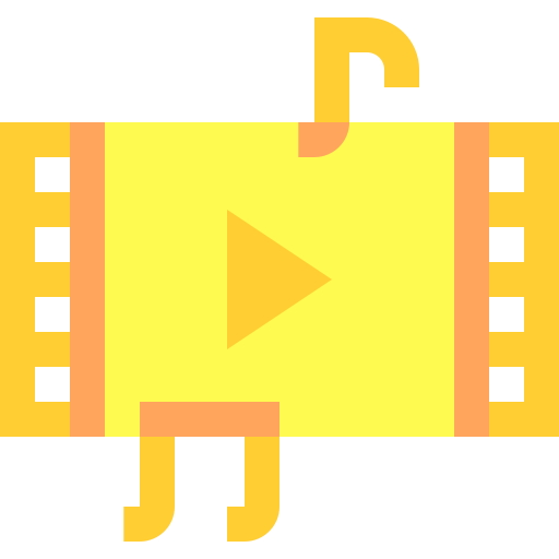 video musical icono gratis