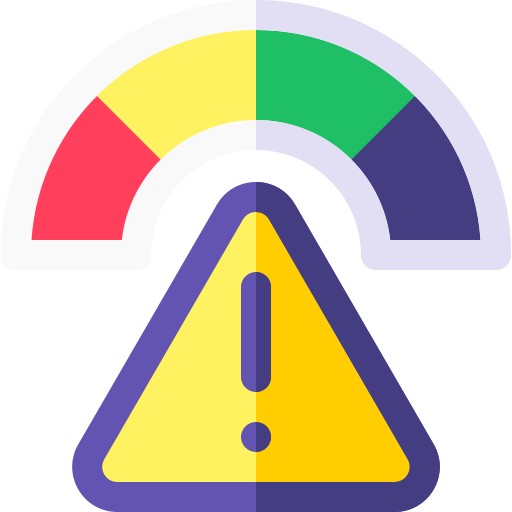 Icono De Riesgo Basic Rounded Flat