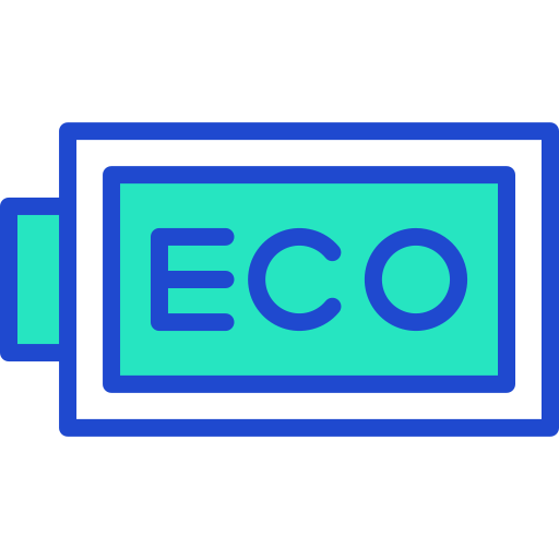 batería ecológica icono gratis