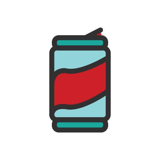 Cola Generic Outline Color icon