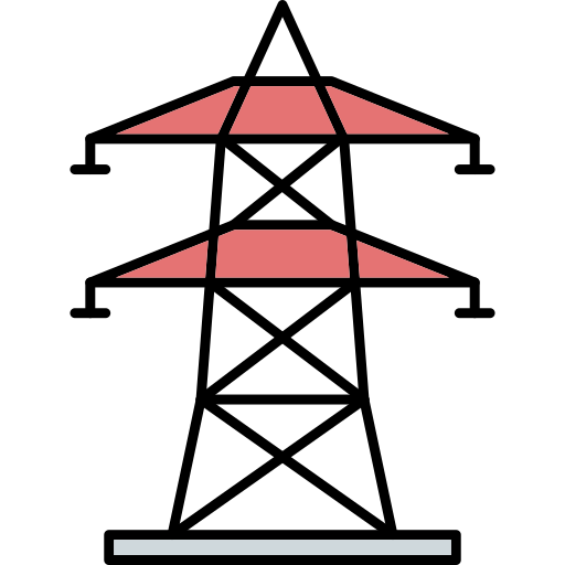 torre electrica icono gratis