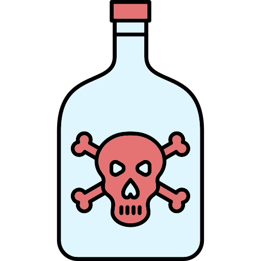 poison drink clipart