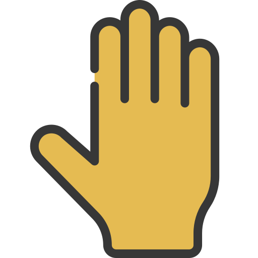 cursor de mano icono gratis