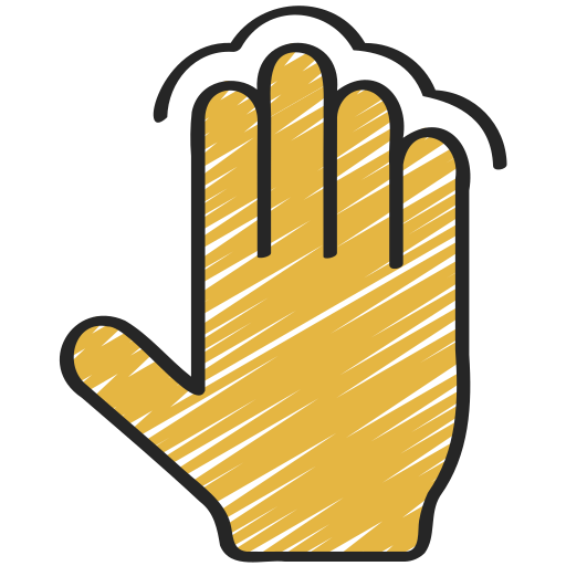 vier finger kostenlos Icon vier finger kostenlos Icon