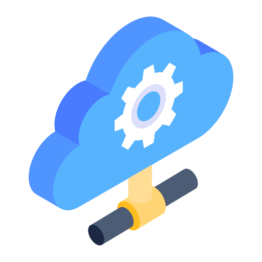 Data management Generic Isometric icon