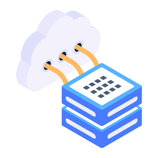 servidor en la nube icono gratis
