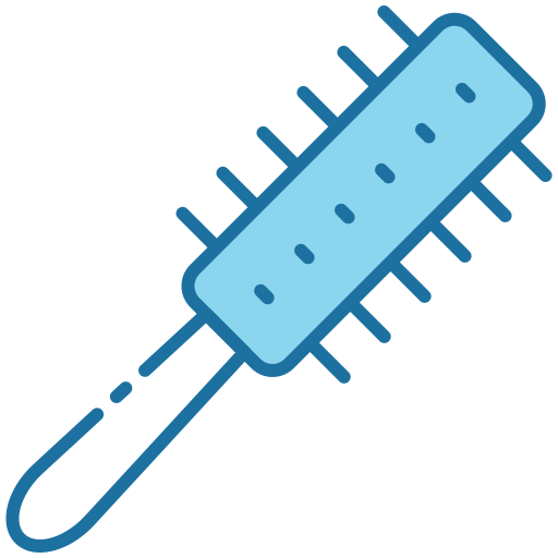 Hair brush free icon