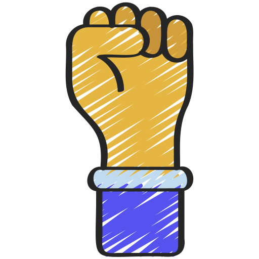 puño icono gratis