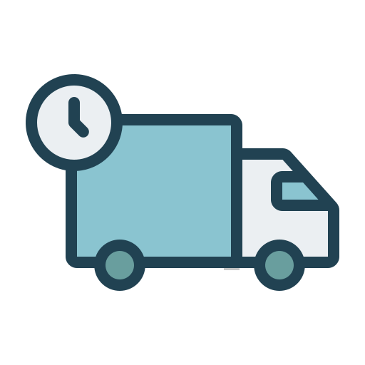 camión de carga icono gratis