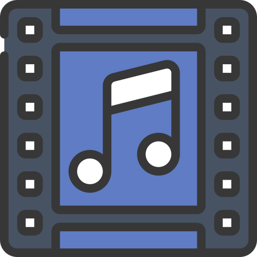 video musical icono gratis