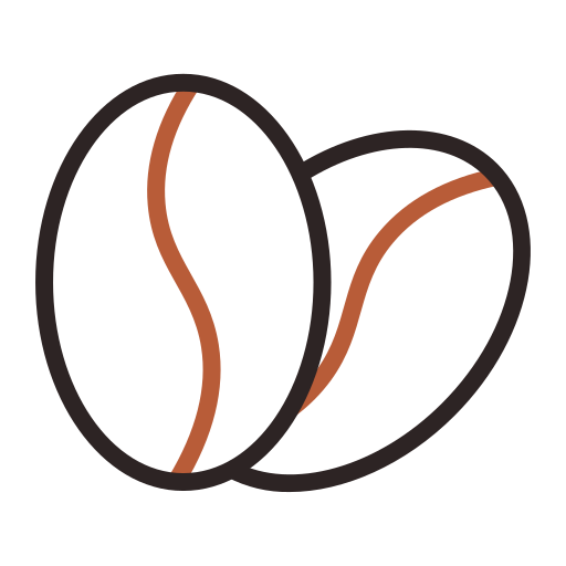 Coffee bean free icon Coffee bean free icon