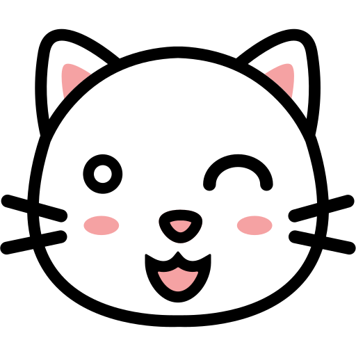 Premium Vector  Cute cat app icons logo