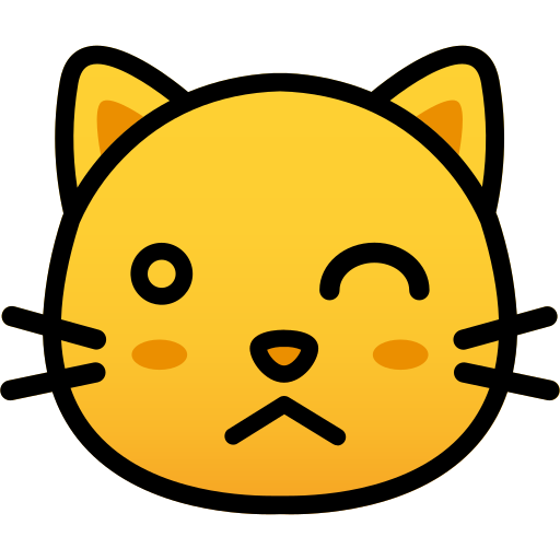 Cat face - free icon