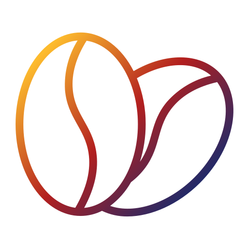 Coffee bean free icon
