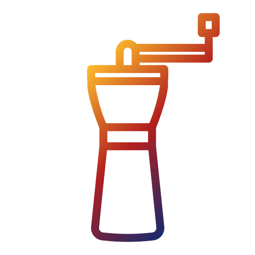Coffee grinder free icon