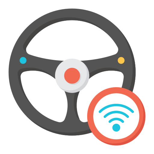 Steering wheel free icon Steering wheel free icon