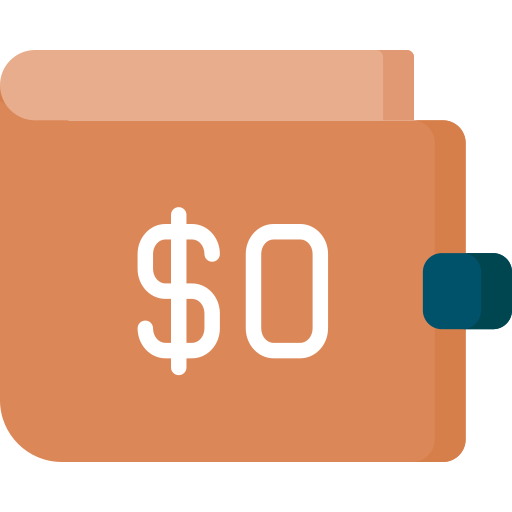 Debt free icon Debt free icon