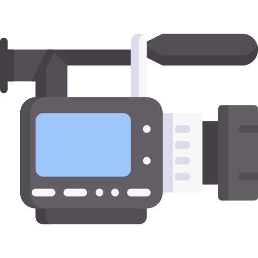 camara de video icono gratis