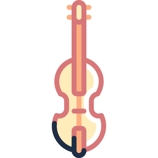 violín icono gratis