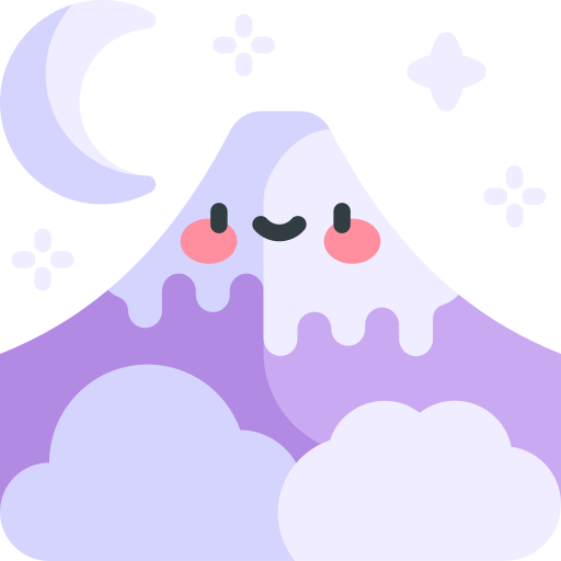 Fuji Kawaii Flat icon