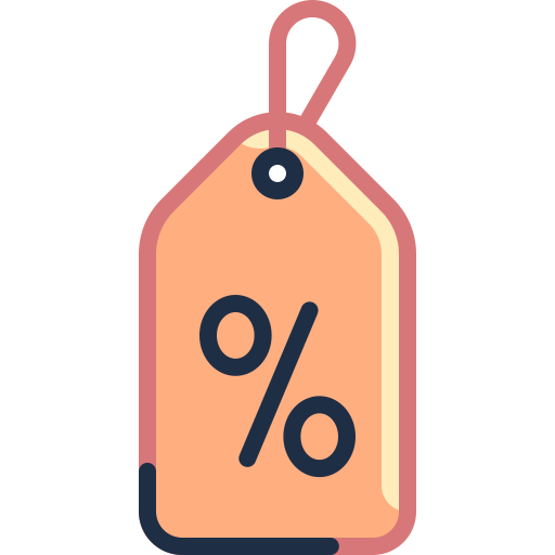 etiqueta de precio icono gratis