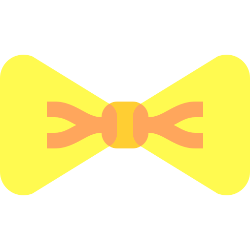 Bow tie Basic Sheer Flat icon