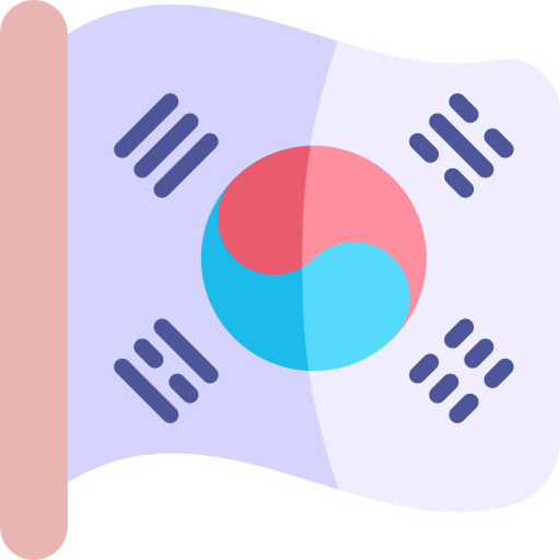 corea del sur icono gratis