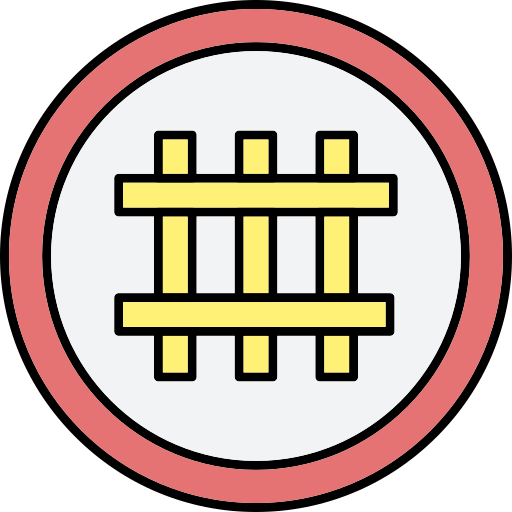 Railroad Crossing - Free Signaling Icons