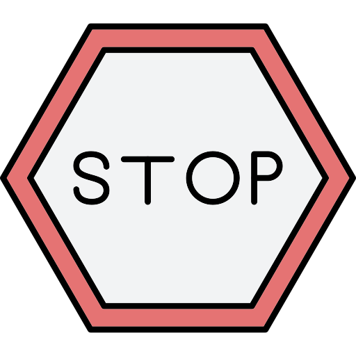 Stop free icon Stop free icon