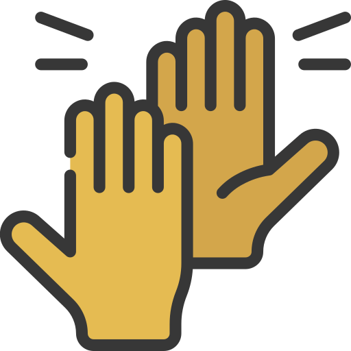 High five - Free hands and gestures icons