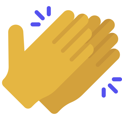 Clapping Generic Flat icon