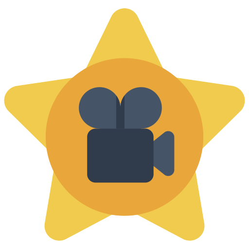 Film star Generic Flat icon