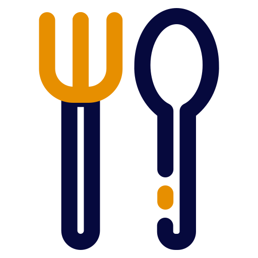 Столовые приборы бесплатно иконка