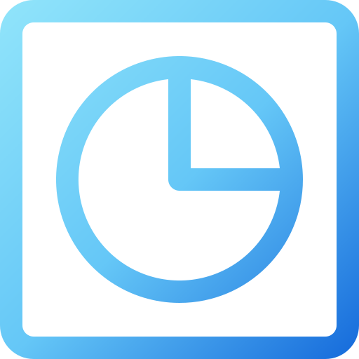 gráfico circular icono gratis