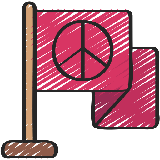 Friedensfahne - Kostenlose flaggen Icons