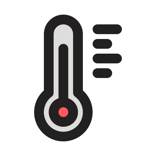 Thermometer Generic Outline Color icon