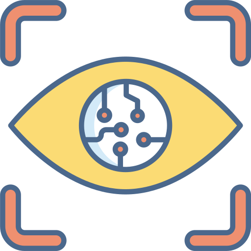 Eye scan free icon