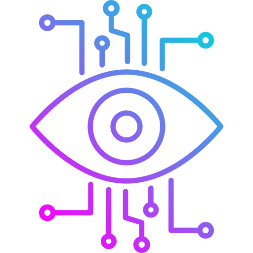 visión icono gratis