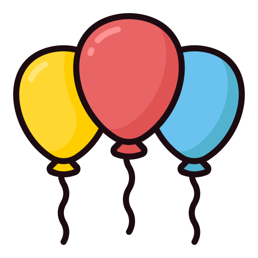 globos icono gratis