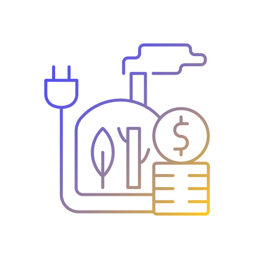energía de biomasa icono gratis