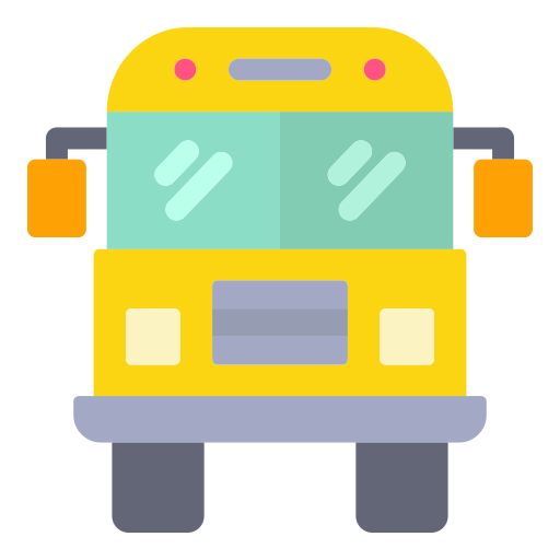 School bus Generic Flat icon