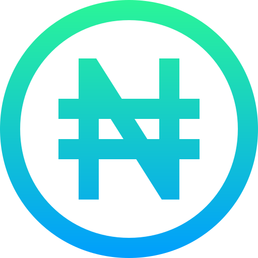 Naira Super Basic Straight Gradient icon