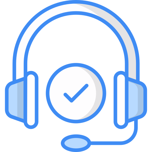 Call Center Agent Generic Blue Icon