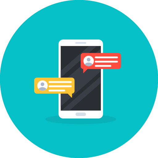 globo de chat icono gratis