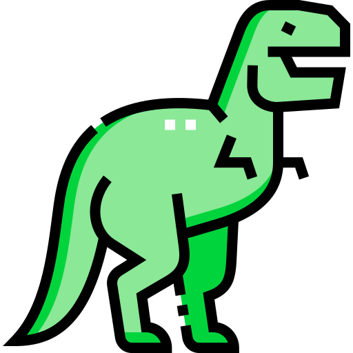 Premium Vector  Flat t-rex background